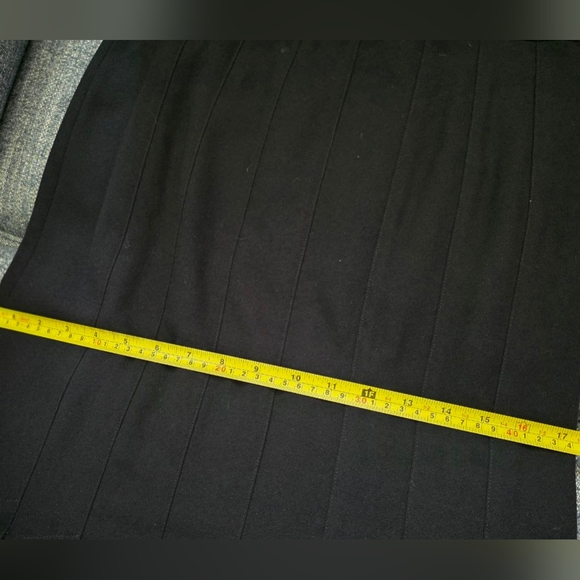 📣Reflections Images of You Navy Lined long Skirt 🆕 😍 Size 4 Open Pleats - Picture 7 of 7